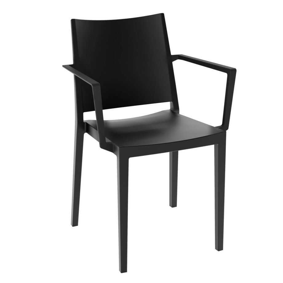 14140401-stapelstoel-elegance-met-armleuning-zwart_2